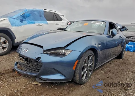 2020 Mazda Mx-5 Miata Grand Touring z USA, uszkodzony, nr VIN JM1NDAM74L0411770
